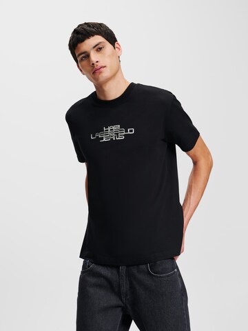 KARL LAGERFELD JEANS Shirt in Schwarz: Vorderseite