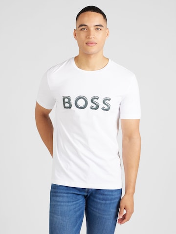 BOSS Green Shirt in Black: front