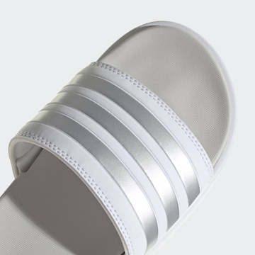 Flip-flops 'adilette' de la ADIDAS SPORTSWEAR pe alb