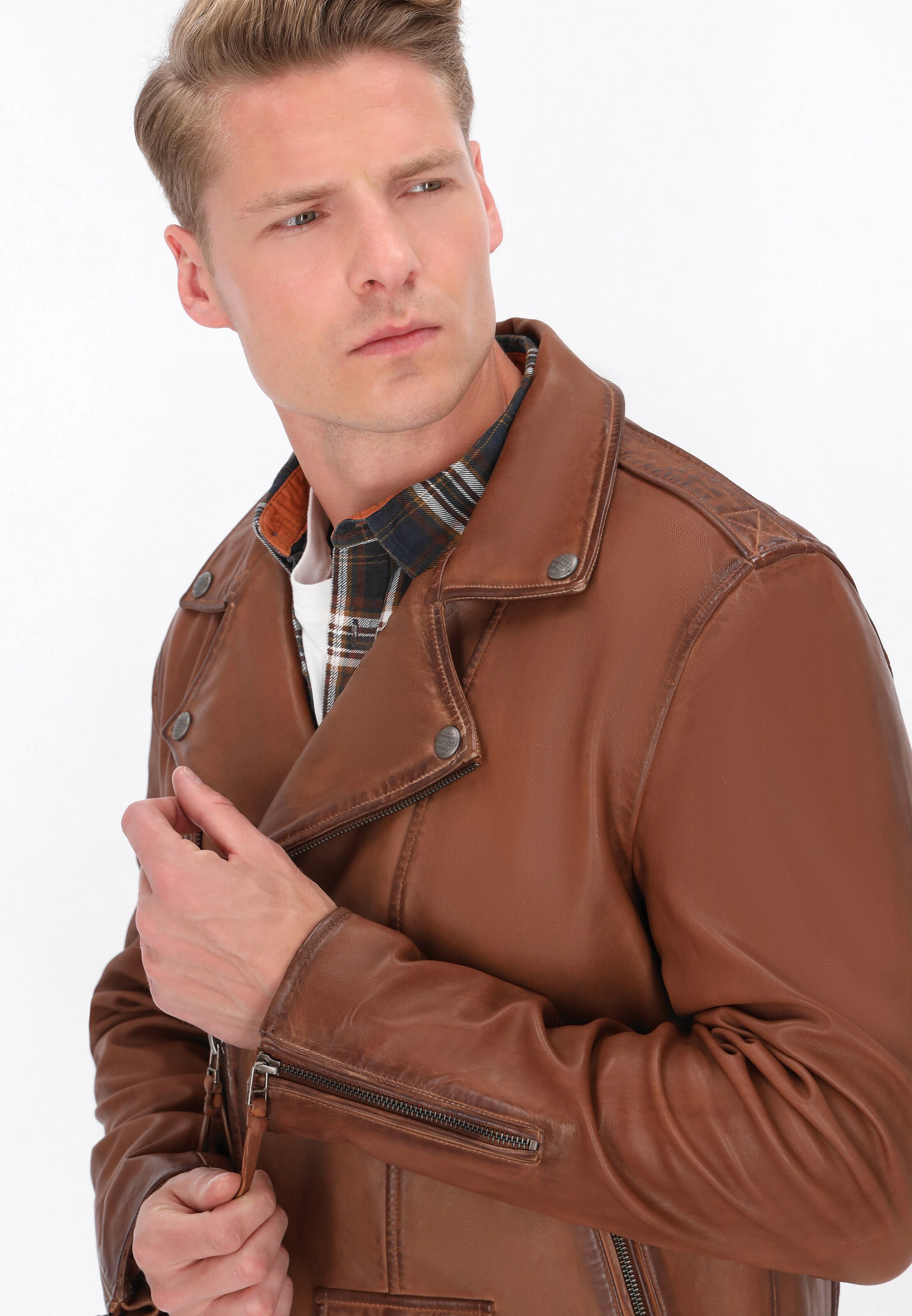 DreiMaster Vintage Übergangsjacke in Braun