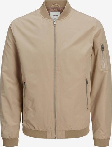 Veste mi-saison 'Rush' JACK & JONES en marron : devant