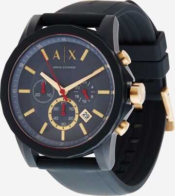 ARMANI EXCHANGE - Reloj analógico en azul: frente