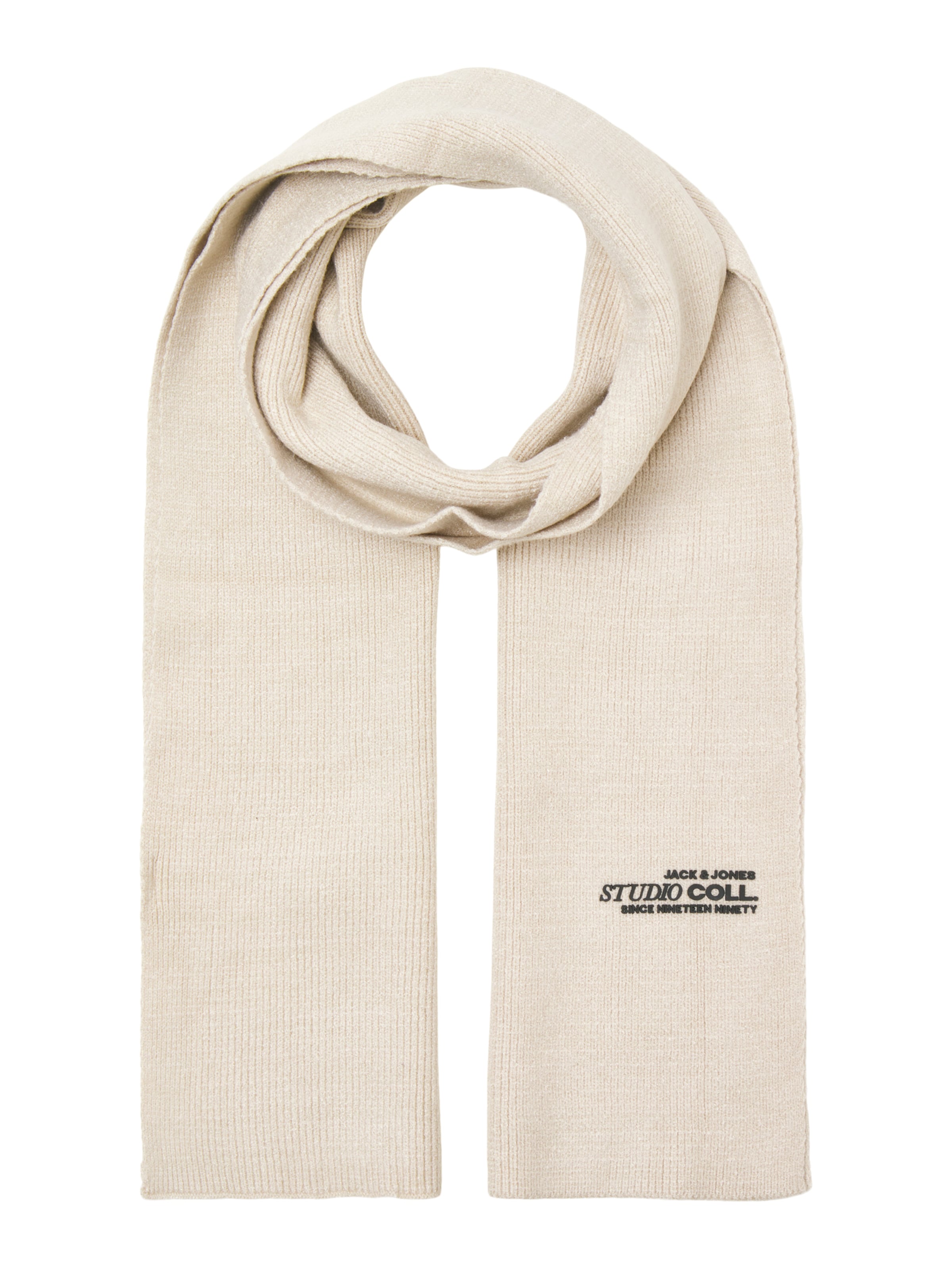 JACK & JONES Шал 'JACCOLL' в бежово: отпред