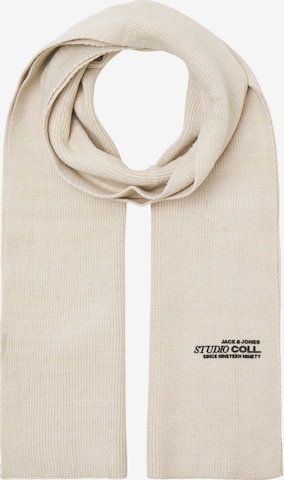 JACK & JONES Scarf 'JACCOLL' in Beige: front
