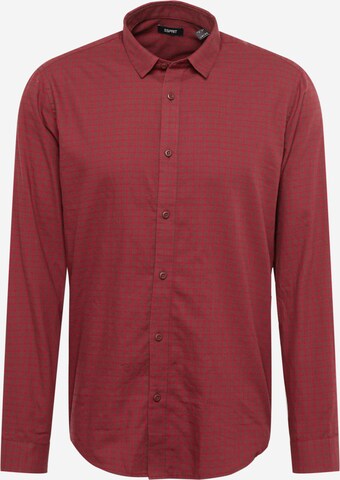 Esprit Collection Button Up Shirt in Red: front
