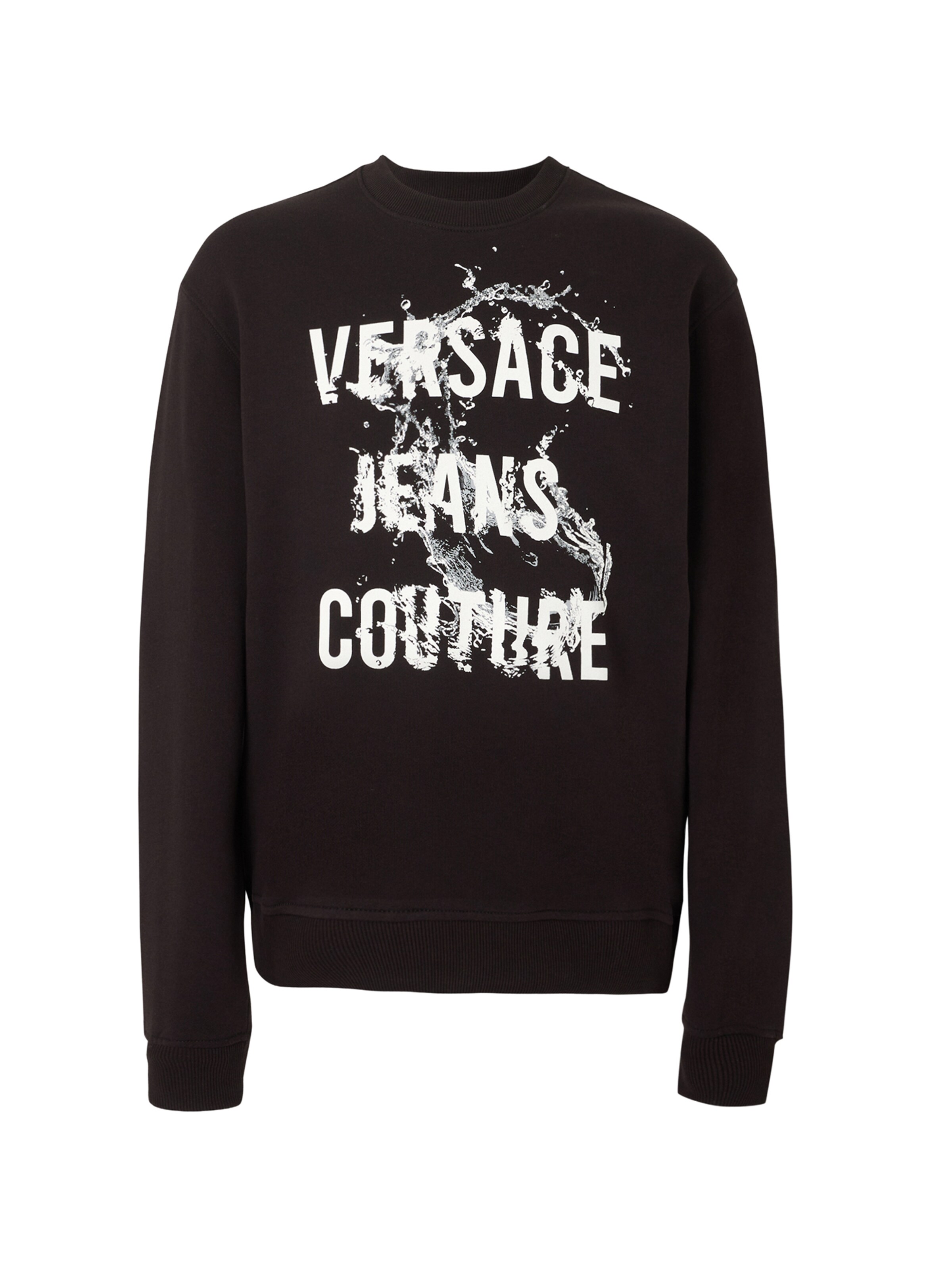 Versace Jeans Couture Sweatshirt in schwarz / weiß, Produktansicht
