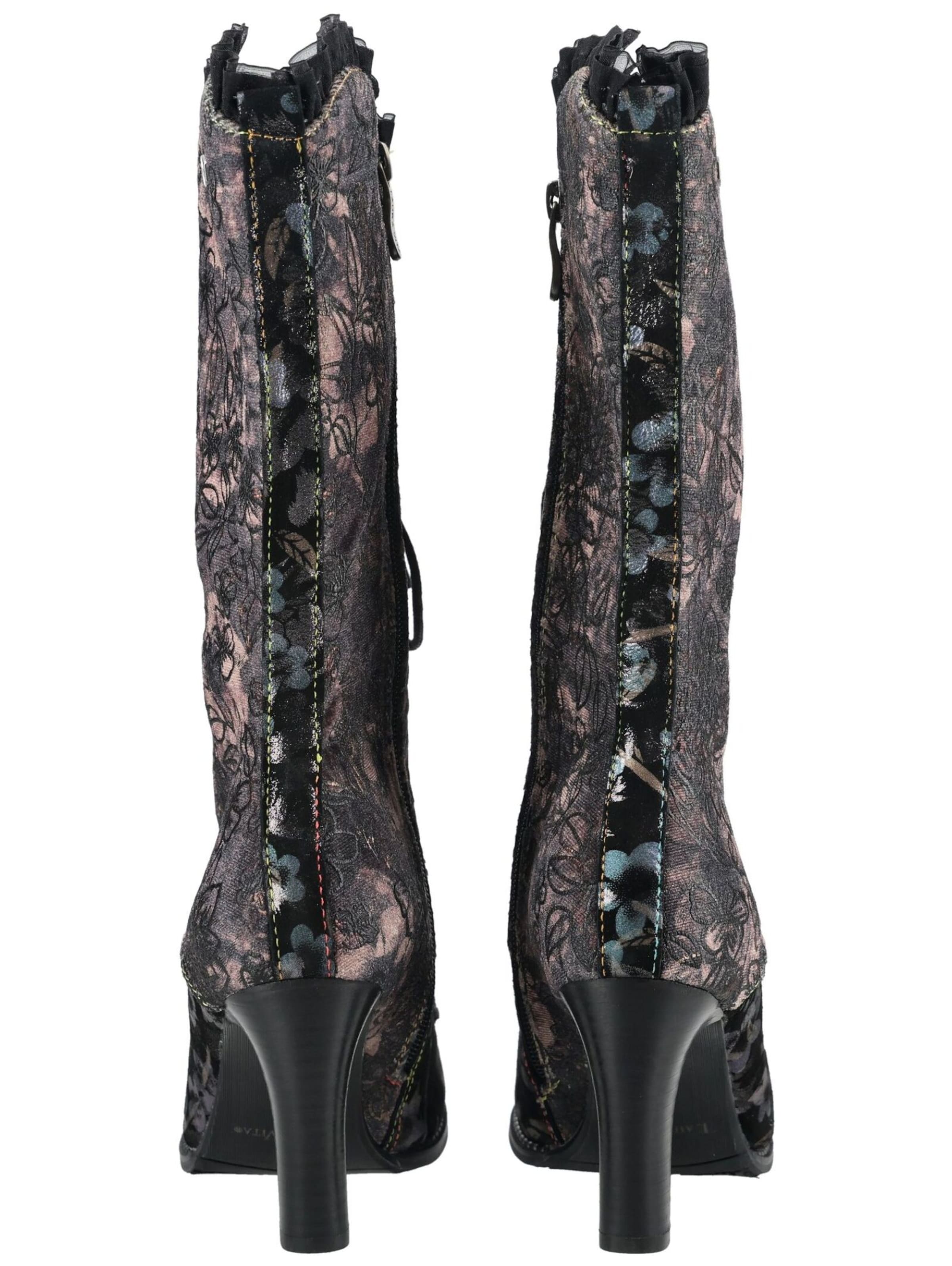 Bottes à lacets Laura Vita en gris