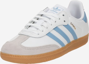 ADIDAS ORIGINALS Кроссовки 'SAMBA' в Белый: спереди