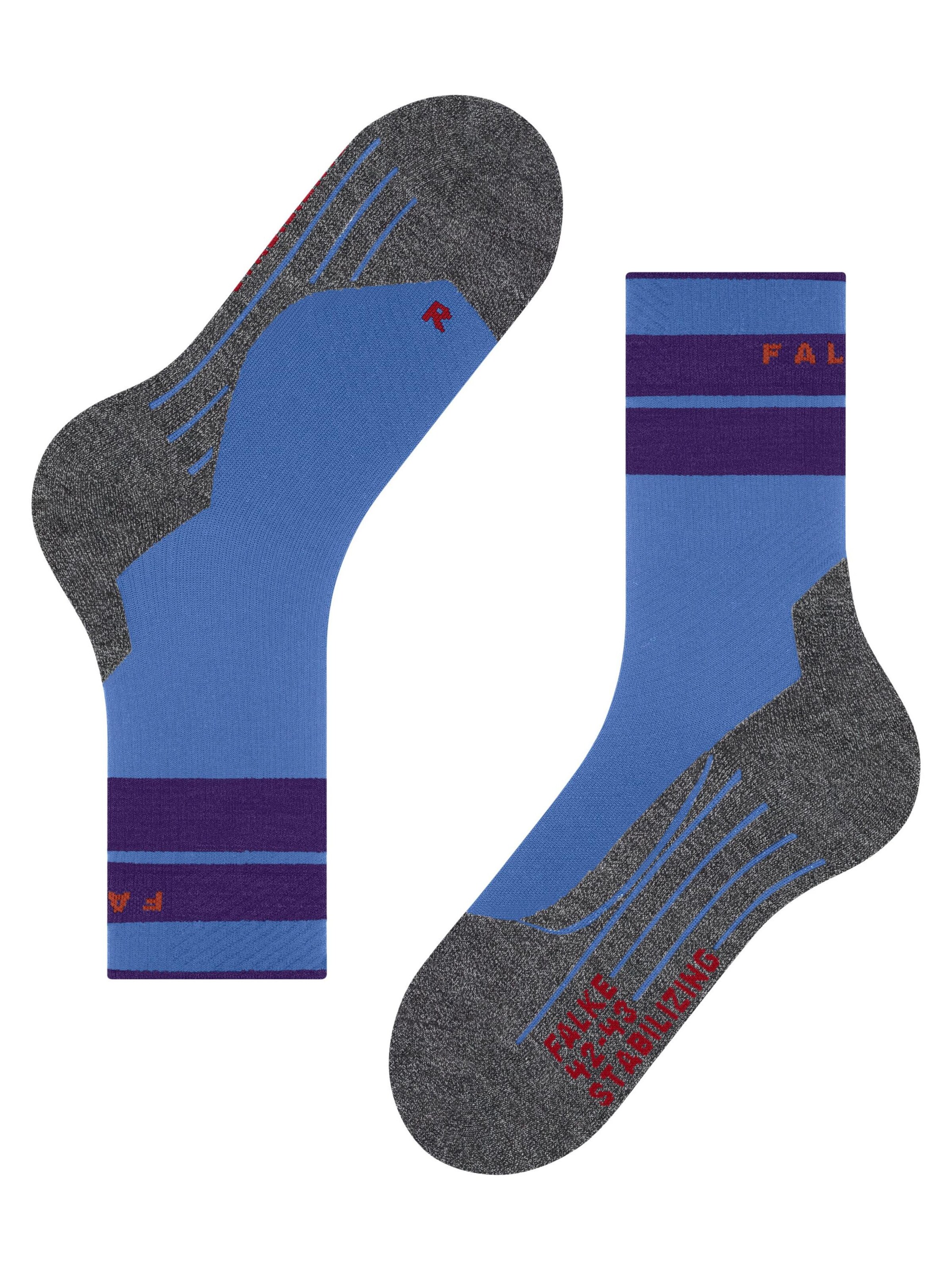 FALKE Athletic Socks 'TK Compression Stabilizing' in Blue
