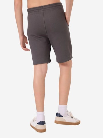 Tommy Life Broek 'TOMMY Shorts aus Jersey in normaler Passform' in Grijs