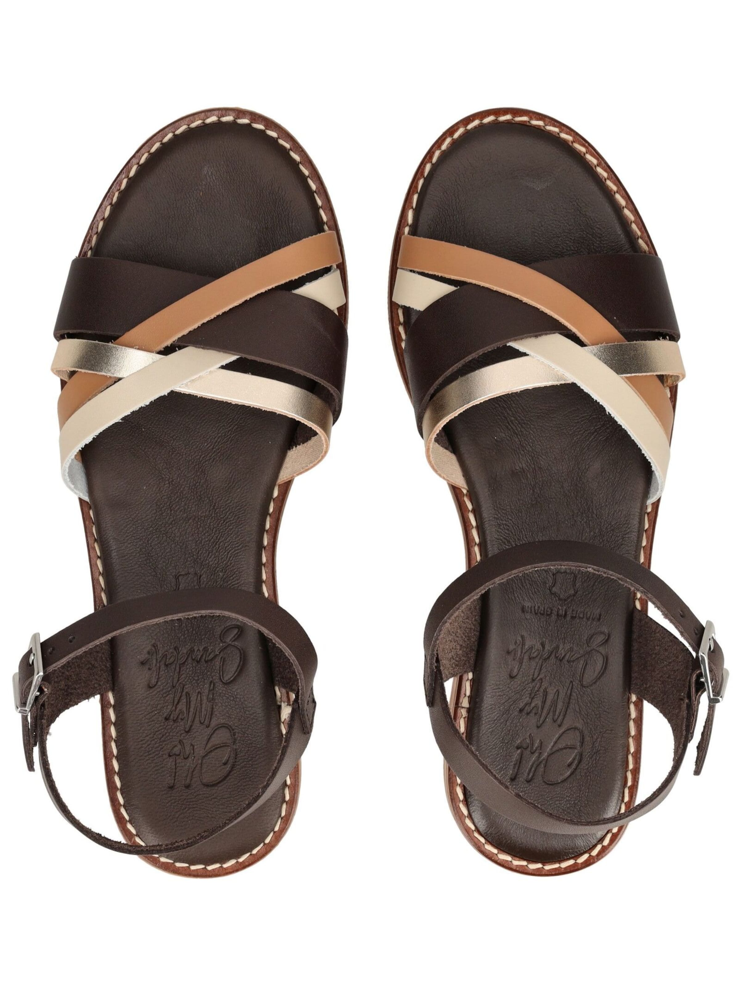 Oh! My Sandals Sandale in Braun