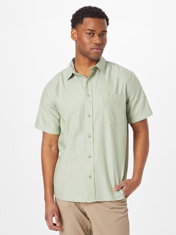 ARMEDANGELS Regular fit Overhemd 'Seba' in Groen: voorkant