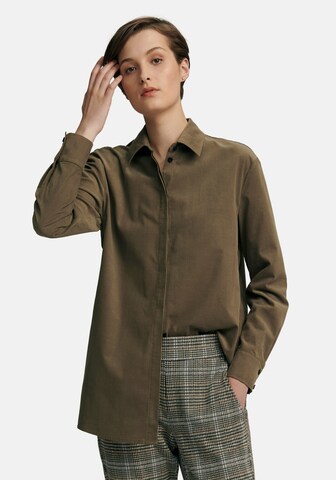 Peter Hahn Blouse in Green: front
