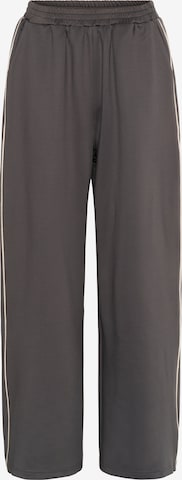 melns Kaffe Platas staras Bikses 'Cory': no priekšpuses