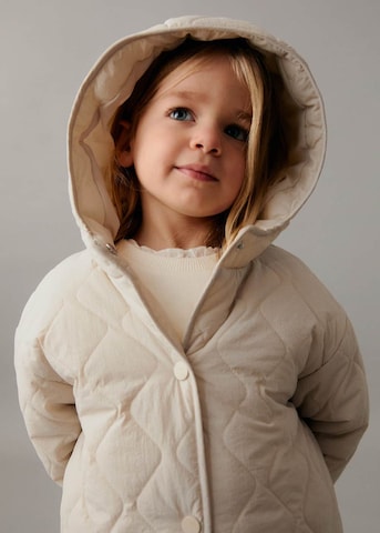 MANGO KIDS Jacke in Beige