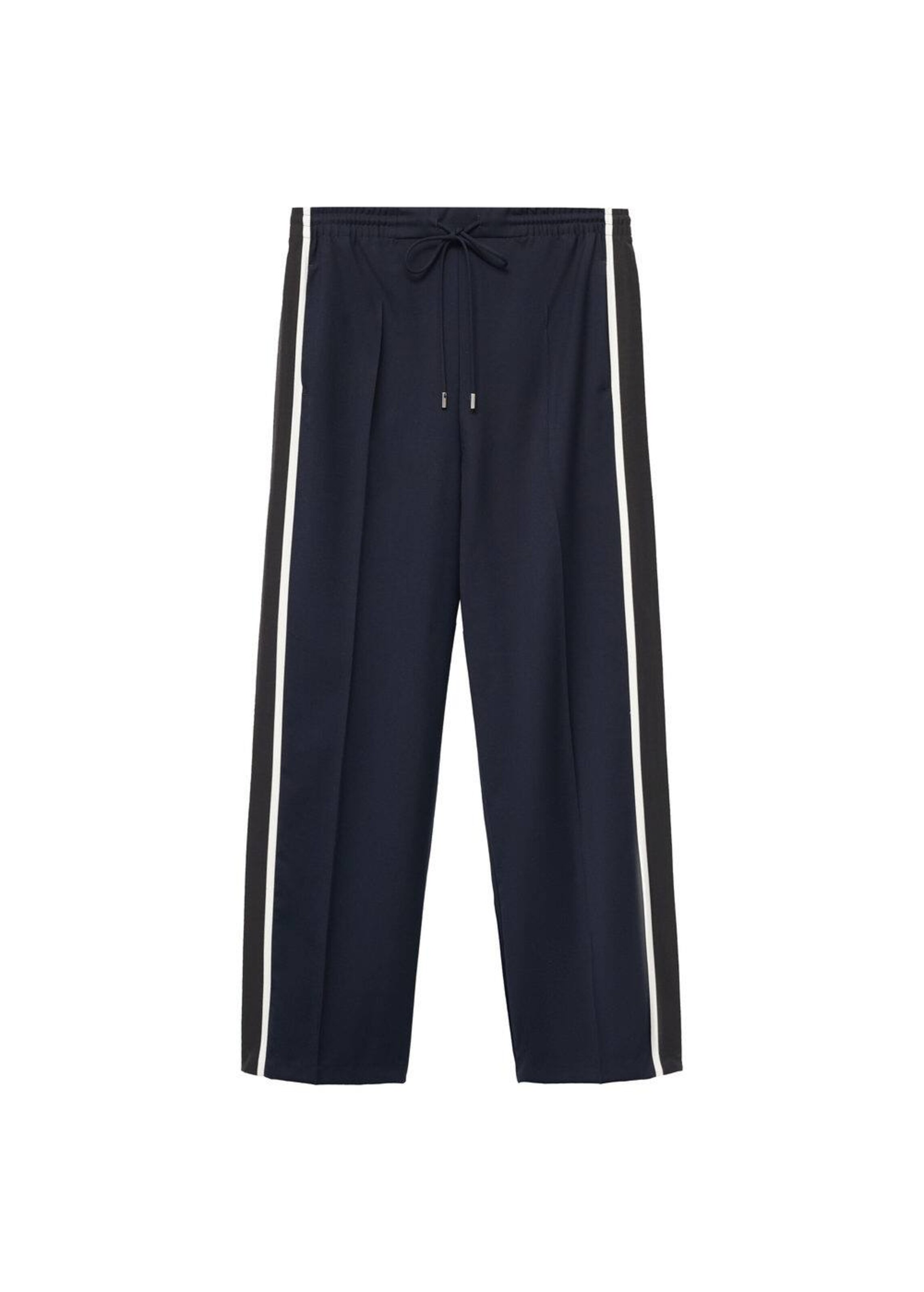 MANGO Hose 'Massim' in royalblau / weiß, Produktansicht