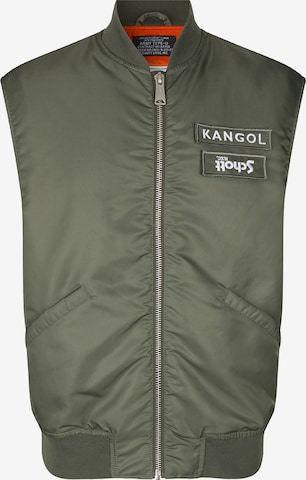 KANGOL Vest in Green: front