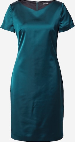 SWING Kleid in Blau: front
