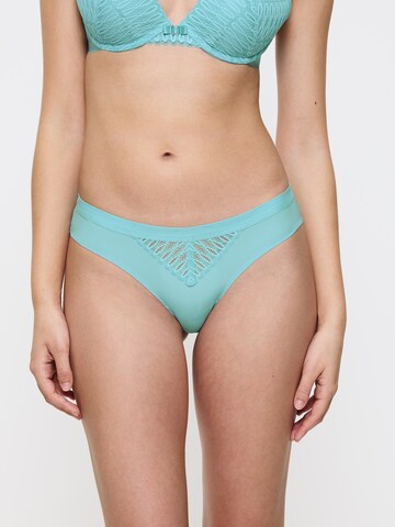 TRIUMPH Brasilslip ' Aura Spotlight Brazilian ' in Blau: Vorderseite