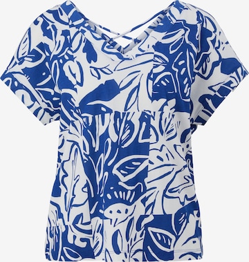 s.Oliver Shirt in Blauw: voorkant