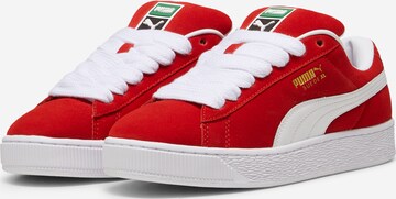 PUMA - Sapatilhas baixas 'Suede XL' em vermelho: frente