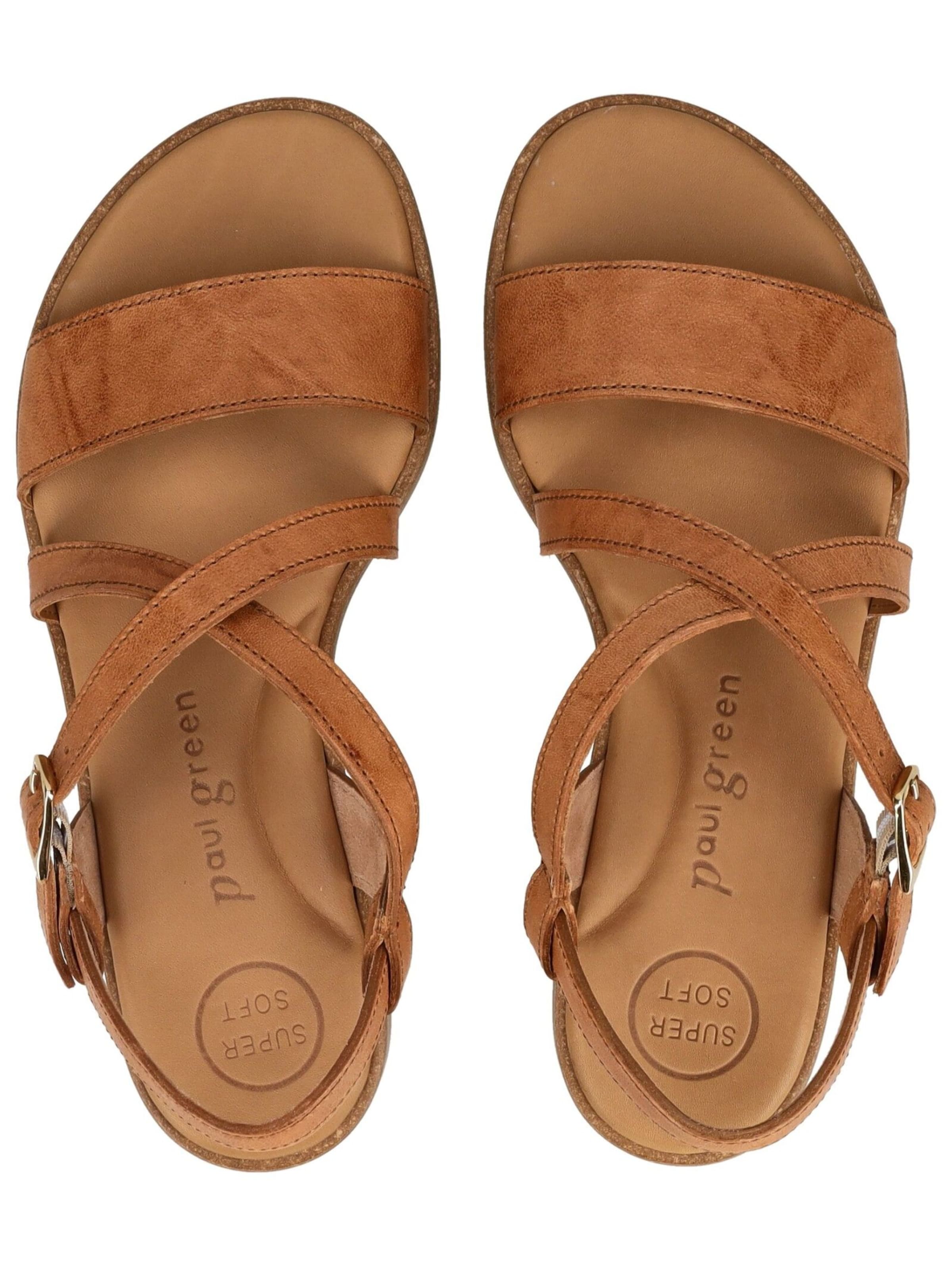 Paul Green Strap sandal in Brown