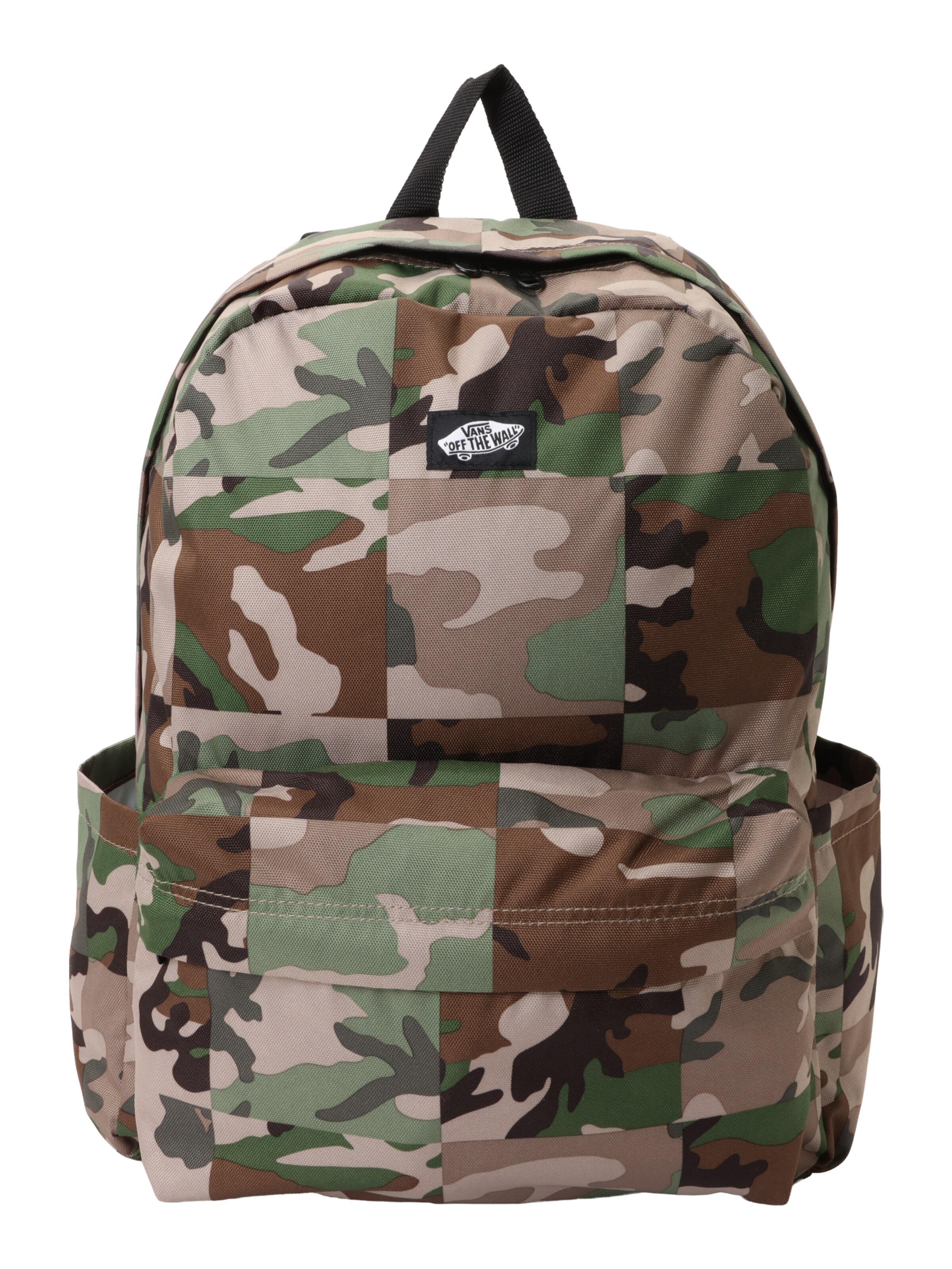 VANS - Mochila 'Old Skool' en gris: frente