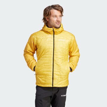 ADIDAS TERREX Outdoor jacket 'Xperior Varilite' in Yellow: front
