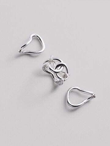 REYTEL Earrings 'SILHOUETTE' in Silver