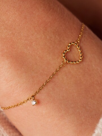 Lucardi Armband 'Essentials' in Gold: Vorderseite