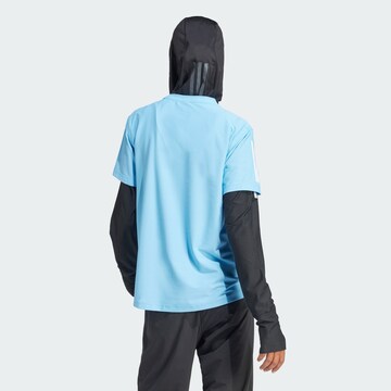 ADIDAS PERFORMANCE Functioneel shirt 'Own the Run' in Blauw