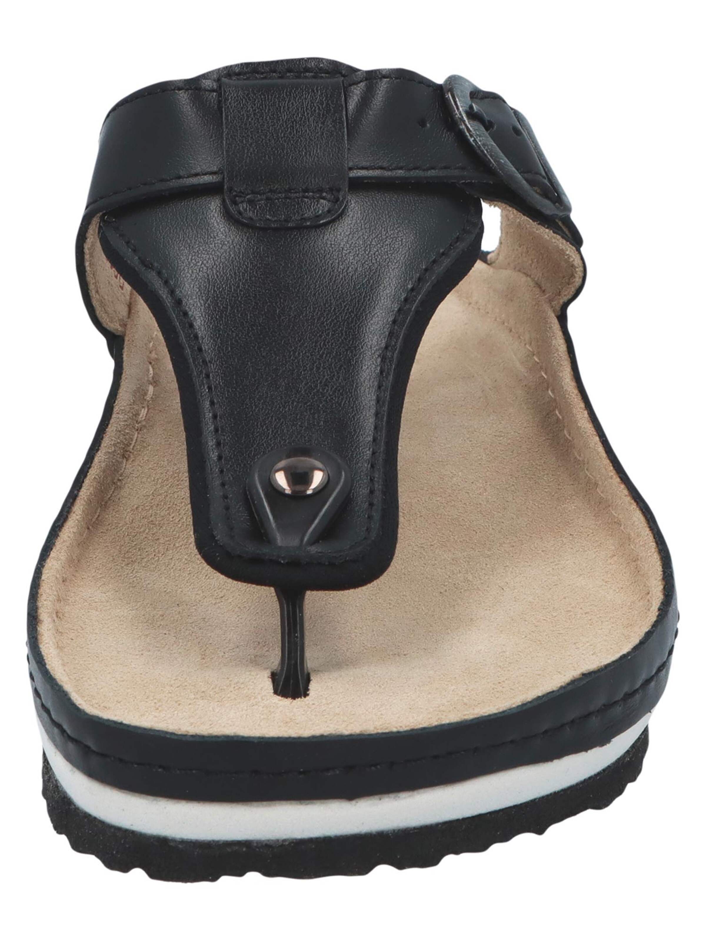 BERKEMANN T-Bar Sandals 'Mila' in Black