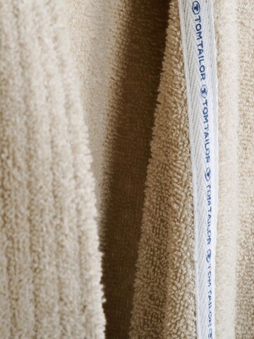 TOM TAILOR Long Bathrobe in Beige