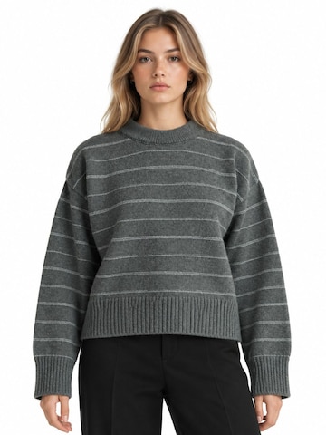 Viorna Sweatshirt 'Sweatshirts' in Grey: front
