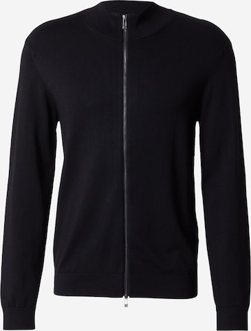 ARMANI EXCHANGE Вязаная кофта в Черный: спереди