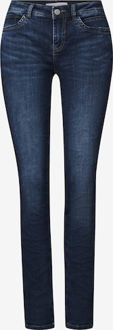 STREET ONE Slimfit Farkut värissä sininen: etupuoli