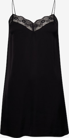 Rochie de la Superdry pe negru: față