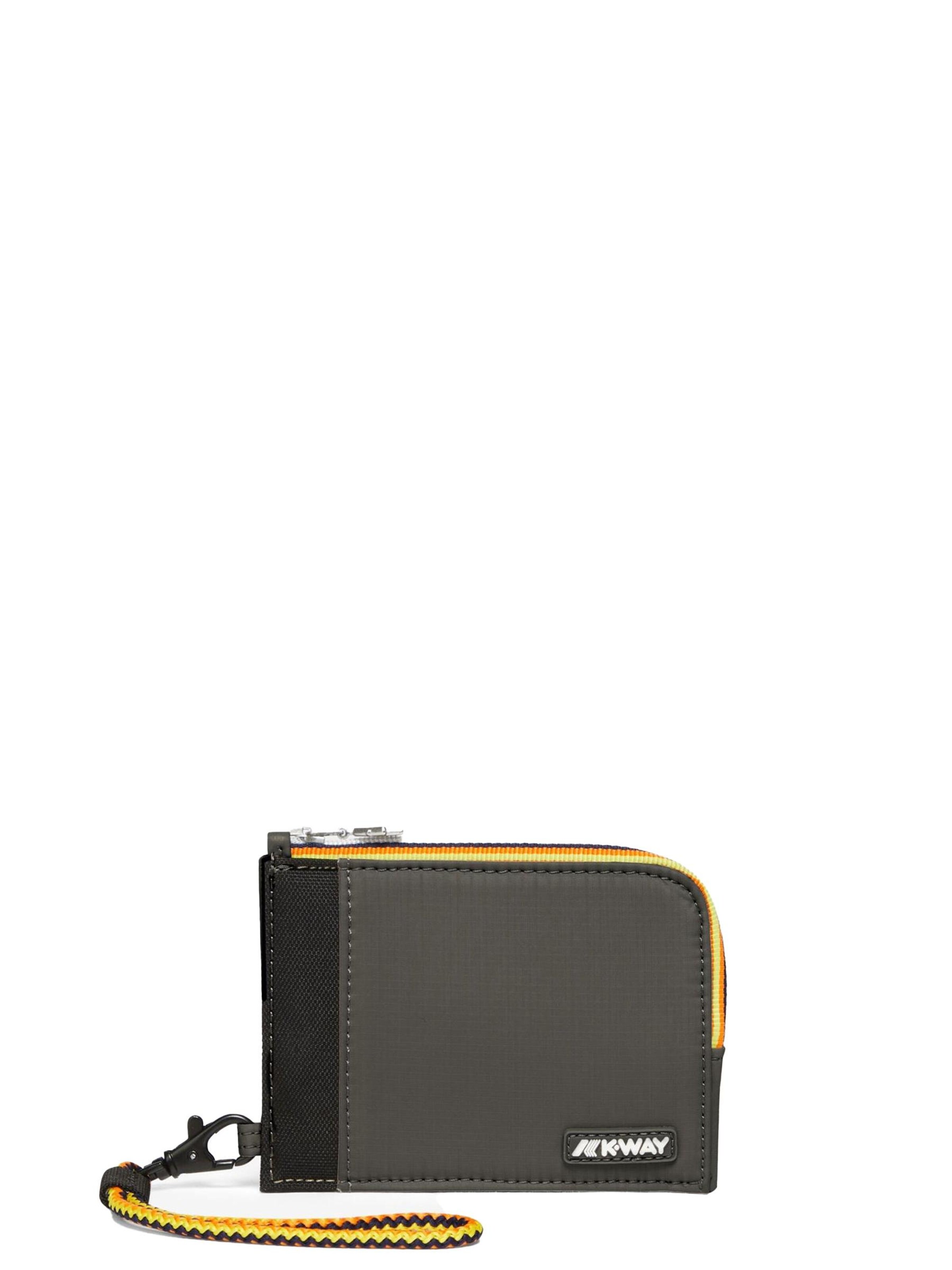 K-Way Wallet 'VILLEBONNE' in Green: front
