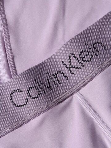 Skinny Pantaloni sport de la Calvin Klein Sport pe mov