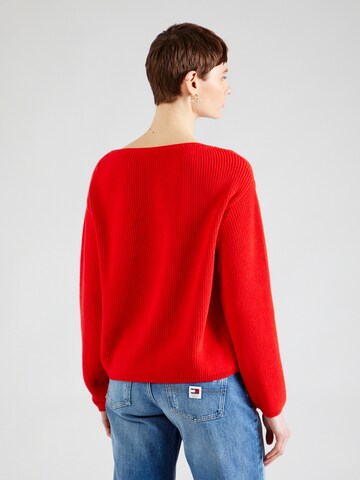 TOMMY HILFIGER Pullover in Rot