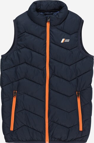 Gilet 'HYPE' Jack & Jones Junior en bleu : devant