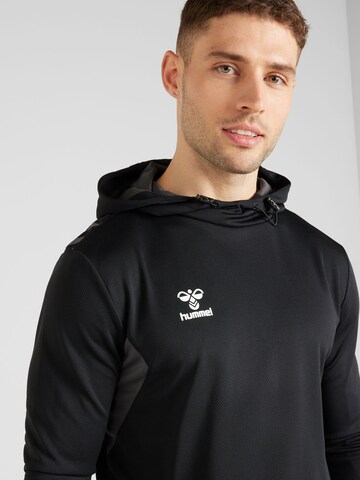 Hummel Αθλητική μπλούζα φούτερ 'Authentic PL' σε μαύρο