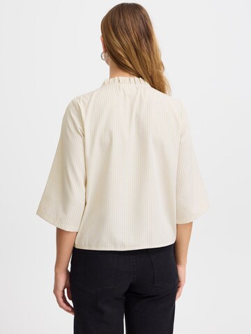 ICHI - Blusa en beige