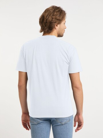 SOMWR Shirt 'ACT JUST IN TIME' in White