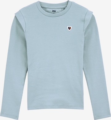 mėlyna WE Fashion Marškinėliai: priekis