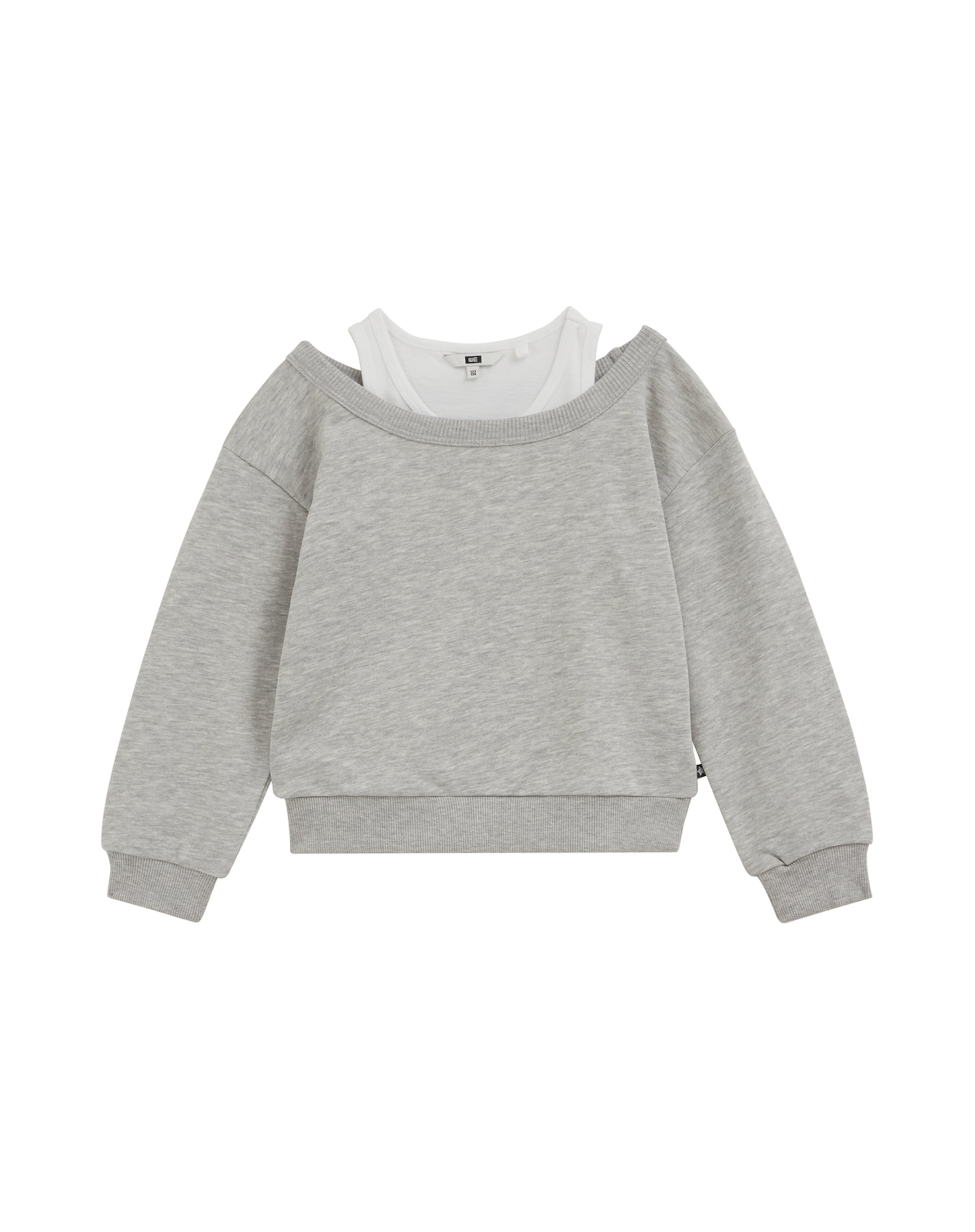 WE Fashion Tröja i grå: framsida