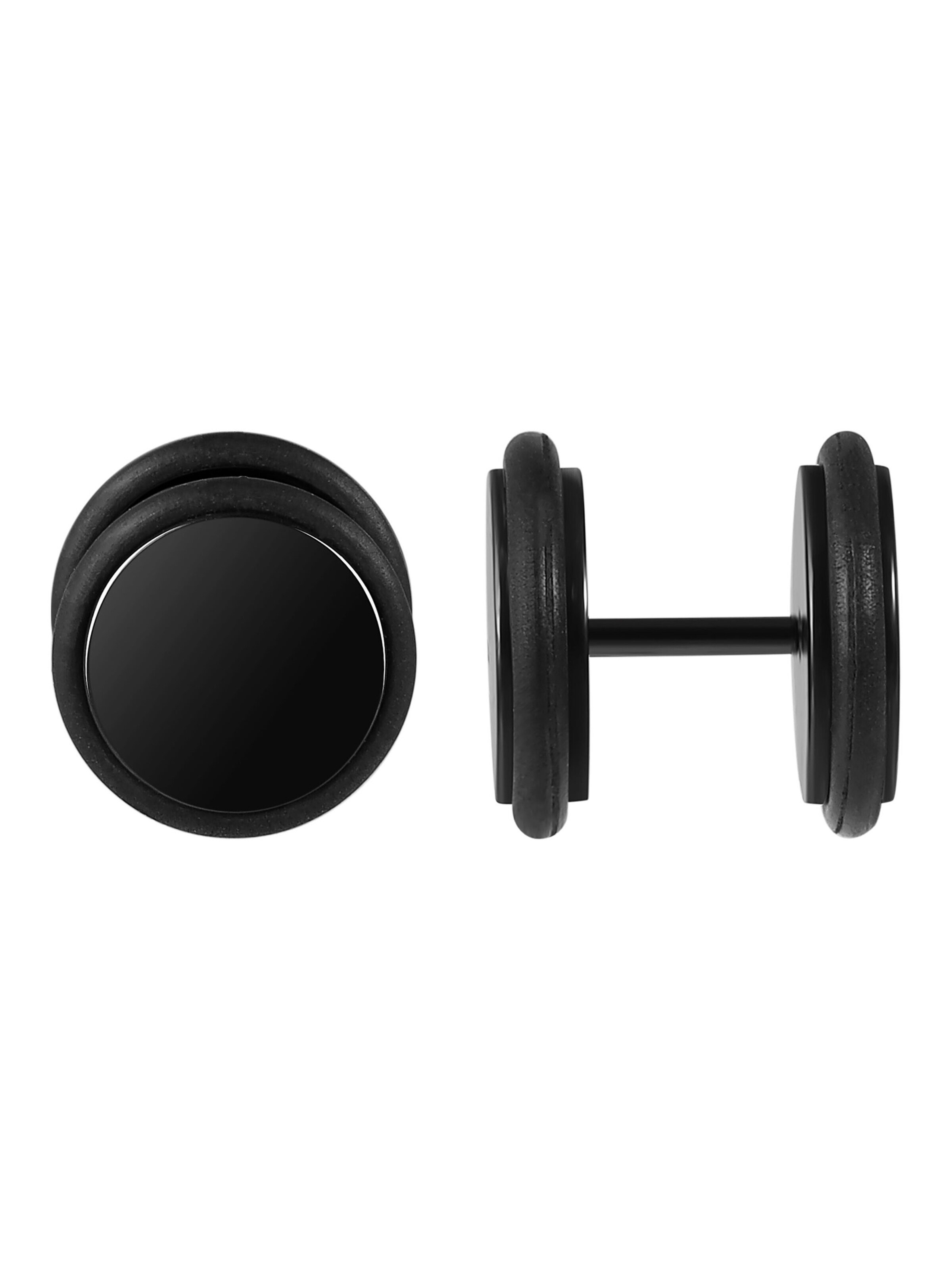 Akzent Earrings 'Camilo, Ionenplattierung' in Black