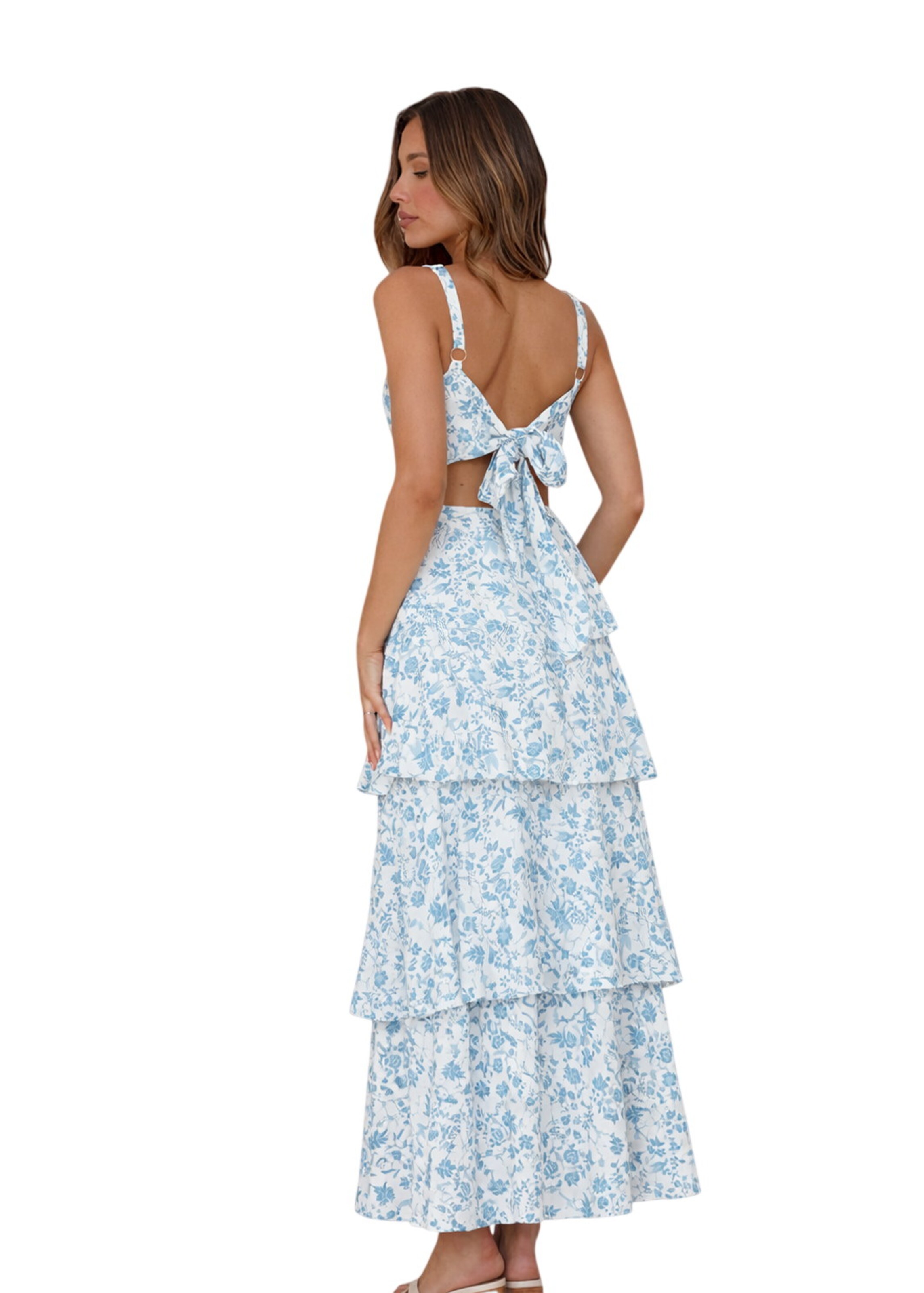 beach budz Kleid in Weiß