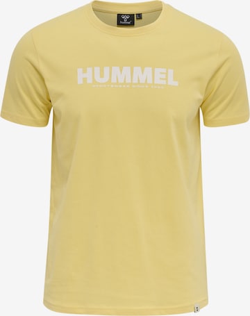 Hummel Functioneel shirt in Geel: voorkant