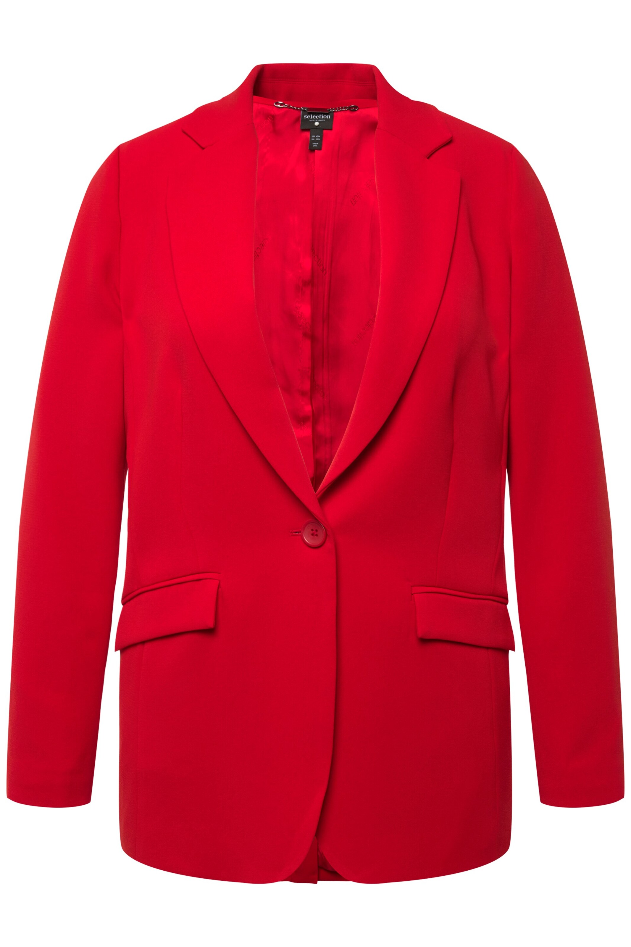 Ulla Popken Blazer in Red: front